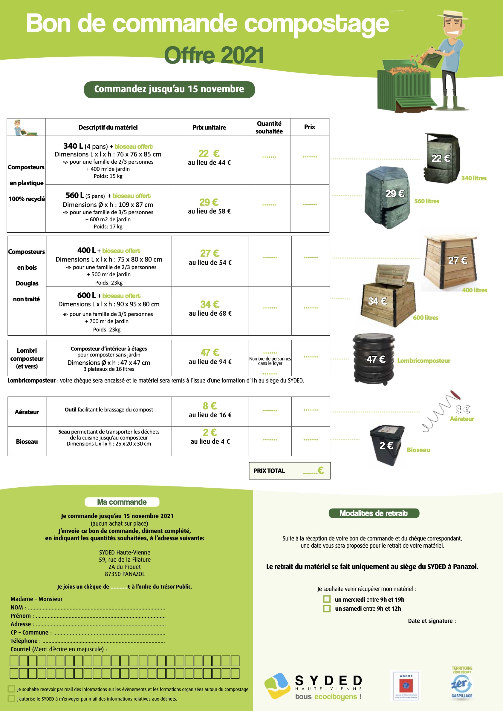 Offre compostage 2021