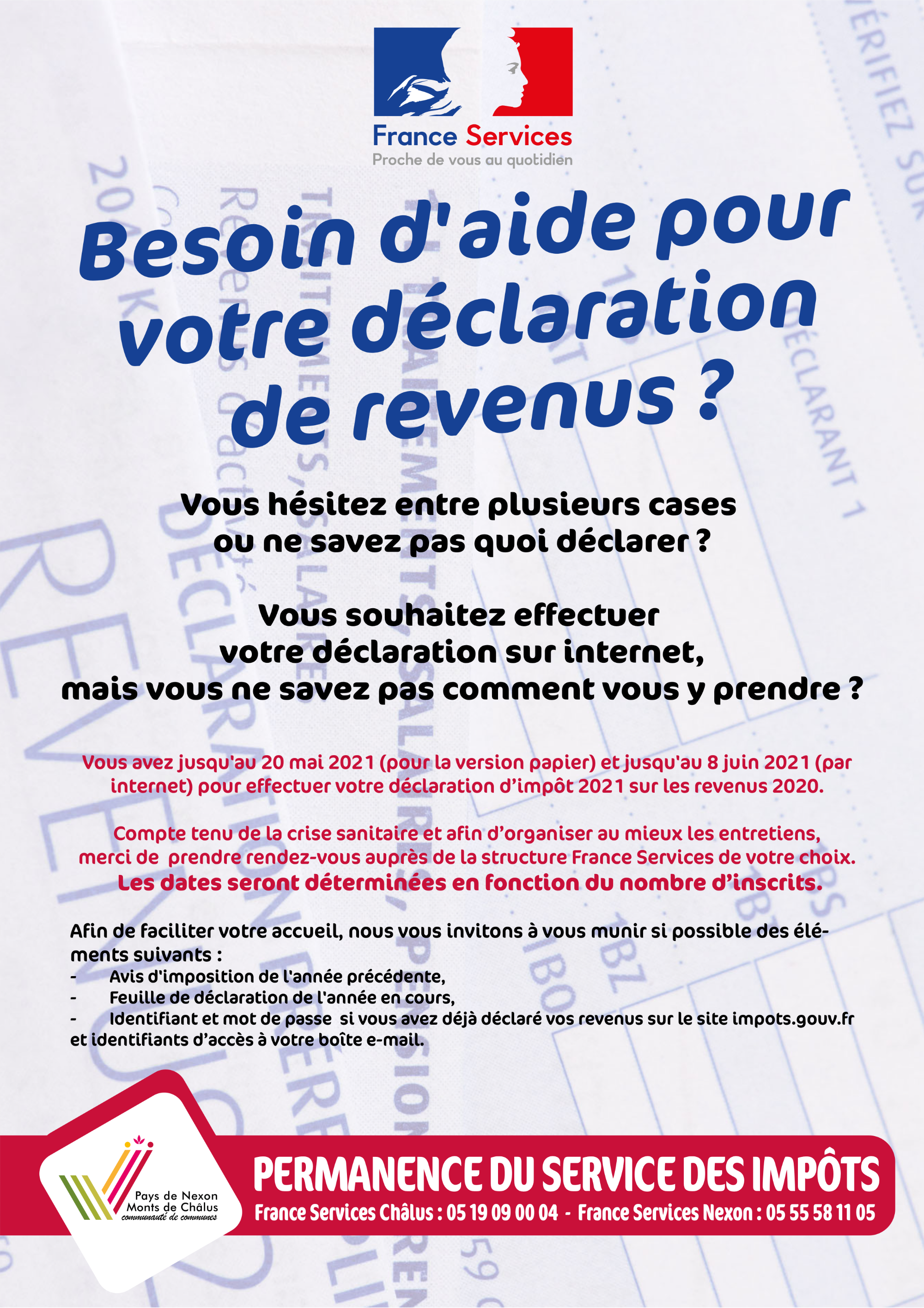 Affiche Impôts