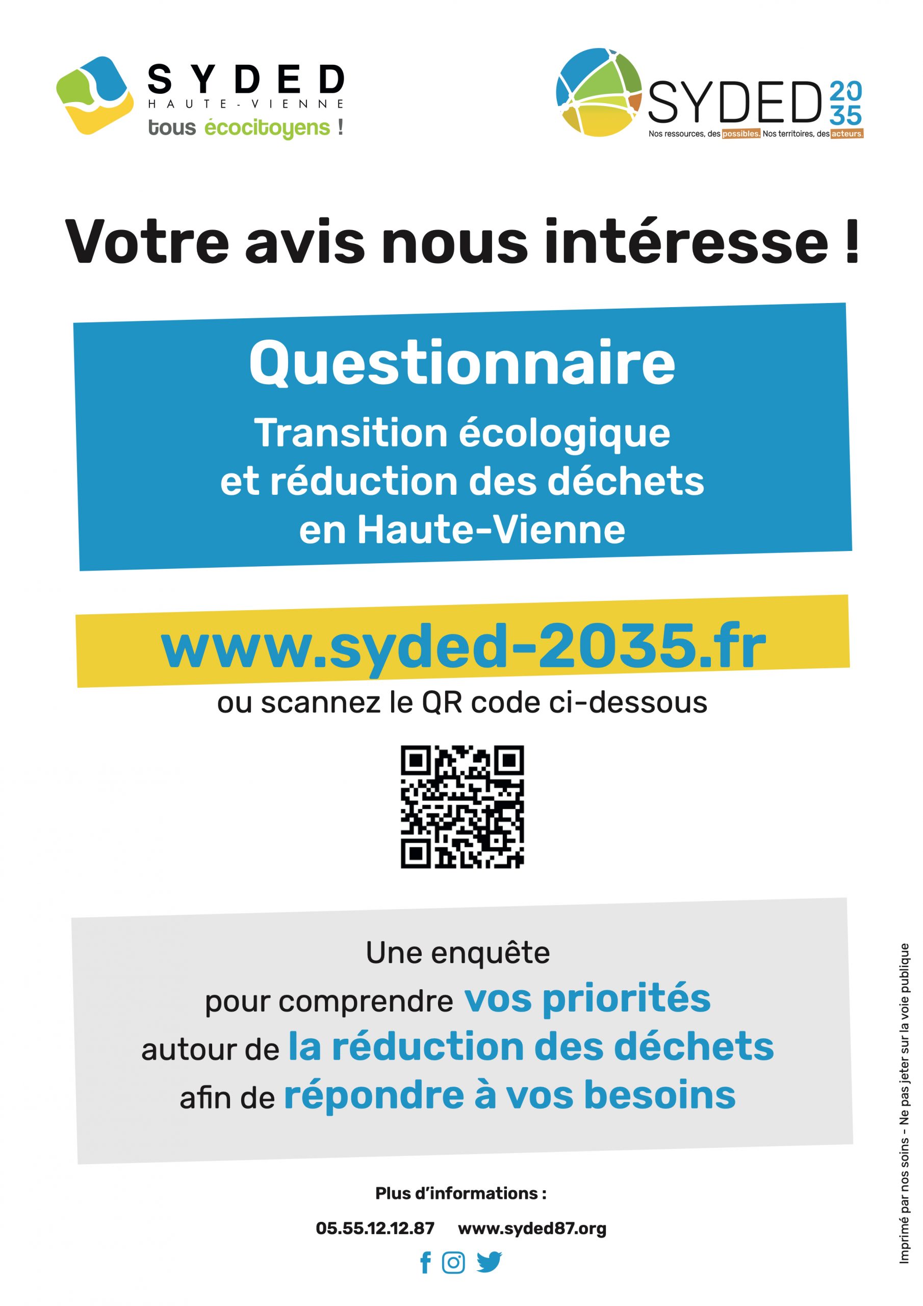 Participez au projet de territoire et de développement concerté et partagé, appelé « SYDED 2035 »