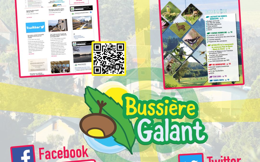 Comment suivre l’actualité de la commune !