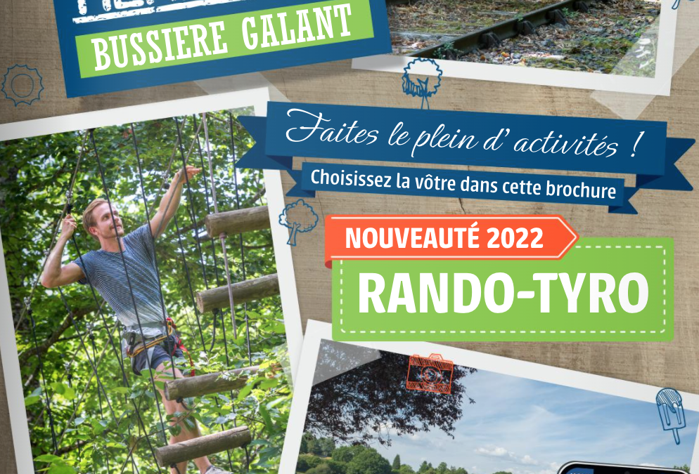Découvrez la nouvelle brochure des activités à l’espace Hermeline de Bussière-Galant