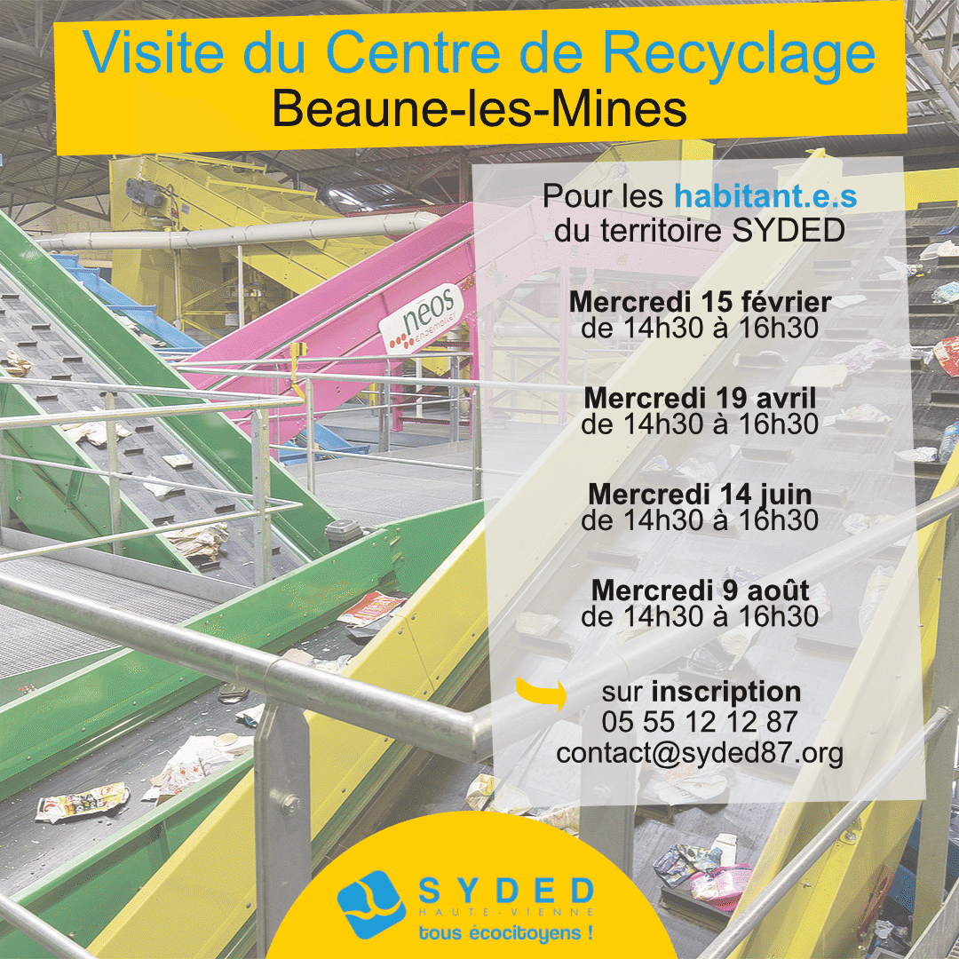 Visites du Centre de Recyclage