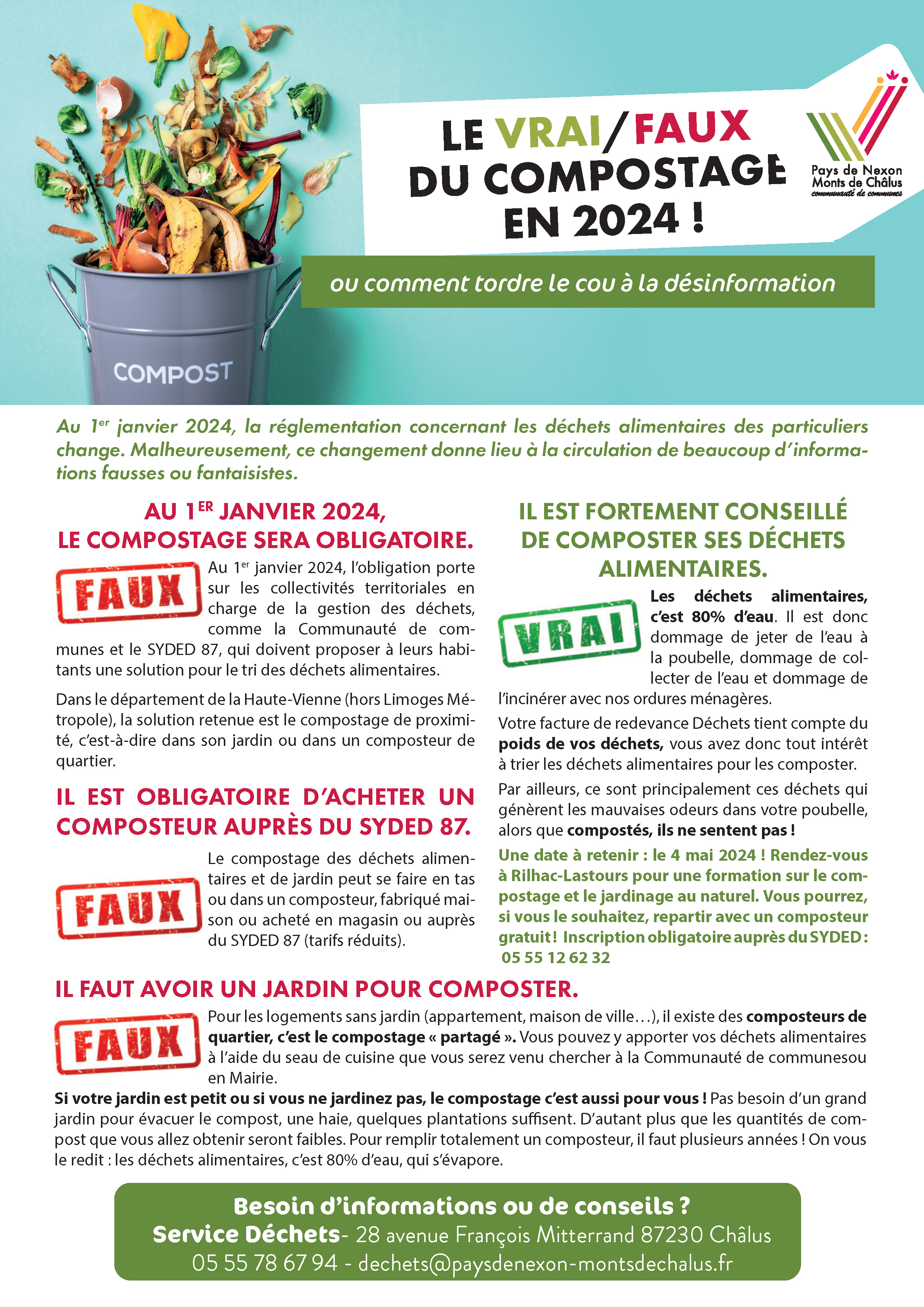 LE VRAI/FAUX DU COMPOSTAGE EN 2024 !