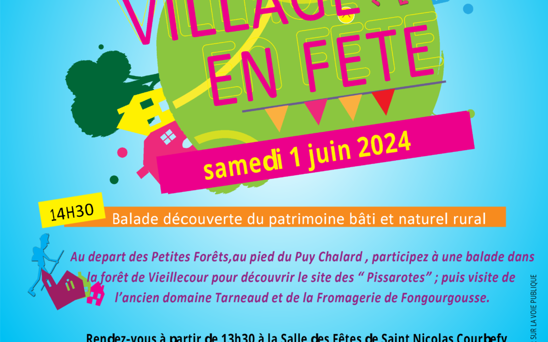 Village en fête Saint Nicolas Courbefy